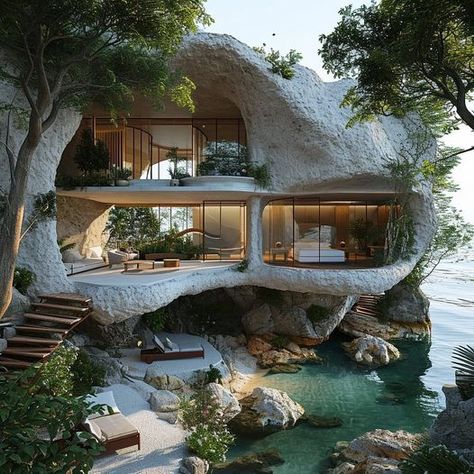 Earthship Home, Dream Cottage, Dream House Rooms, Fantasy House, January 9, Luxury Homes Dream Houses, Dream House Interior, Design Your Dream House, Dream House Exterior