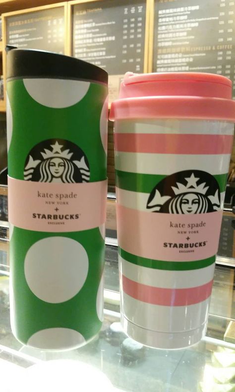 Kate Spade Tumbler, Starbucks Malaysia, Starbucks Tumbler Cup, Starbucks Coffee Drinks, Pretty Mugs, Starbucks Tumbler, Starbucks Coffee, Starbucks Cups, Tumbler Cups