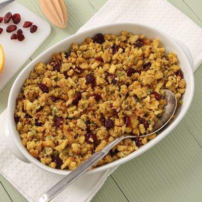 Cranberry-Orange Stuffing Cranberry Stuffing, Turkey Stuffing Recipes, Stove Top Stuffing, Stuffing Recipes For Thanksgiving, Thanksgiving Foods, Easy Stuffing, Stove Top Recipes, Thanksgiving Stuffing, Power Reclining Loveseat