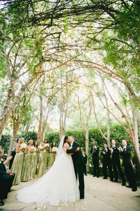 Hartley Botanica, Gold Gowns, Botanica Wedding, Bouquets Of Roses, Fall California, Gold Gown, Dusty Miller, Wedding 2015, Botanical Wedding