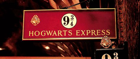 So, it’s 1 September, and as any dedicated Harry Potter fan will know, the Hogwarts Express leaves King’s Cross at 11am. | Today Is The Day James Sirius Potter Would Be Starting At Hogwarts Hogwarts Gif, Platform 9 3/4 Sign, James Sirius Potter, Harry Potter Platform, Harry Potter Tour, Kings Cross Station, Harry Potter Shop, Festa Harry Potter, Anniversaire Harry Potter