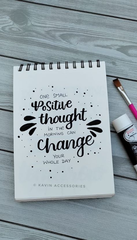 If you agree ?? Save or share this post ❤️ and Don't forget to tag us 😊 A positive thought in the morning can change your whole day A Positive Thought, Brush Lettering Quotes, Calligraphy Doodles, Doodle Quotes, Journal Inspiration Writing, Bullet Journal Quotes, Inspirational Quotes For Students, Bullet Journal Mood Tracker Ideas, Positive Thought