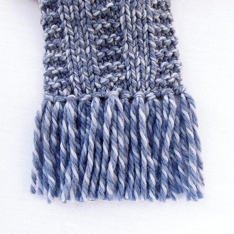 Handmade Scarf, Tassel Scarf, Learn Something New, Handmade Scarves, Knitted Wit, Knitting Techniques, Cup Of Tea, The Thing, Knit Scarf