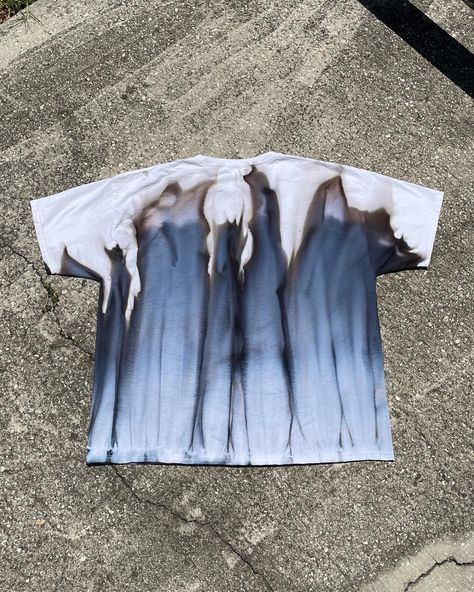 ✨ Results of my gravity dyeing / soda ash experiment I’ll make another post explaining my conclusions and which shirt is which process but for now,,, Lmk which dye pattern you like the best 🖤 (I’m obviously partial considering the cover pic of this post but I’m curious if anyone will like another one better lol) Diy Tie Dye Designs, Soda Ash, Cover Pic, Dye Patterns, Diy Tie, Tie Dye Diy, Tie Dye Designs, Indigo Dye, Mix Media