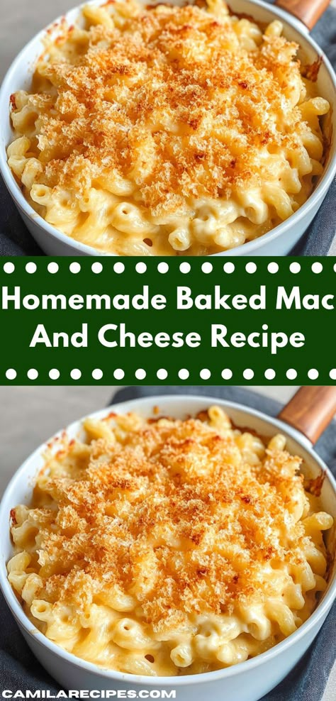 This simple baked mac and cheese recipe combines al dente pasta with a rich, cheesy sauce. Baked to golden perfection, it’s a family-friendly meal that’s easy to prepare and enjoy. Homemade Baked Mac And Cheese, Homemade Mac And Cheese Recipe Baked, Creamy Baked Mac And Cheese, Homemade Mac And Cheese Recipe, Baked Mac And Cheese Recipe, Homemade Mac And Cheese, Cheese Homemade, Savory Recipe, Baked Mac N Cheese