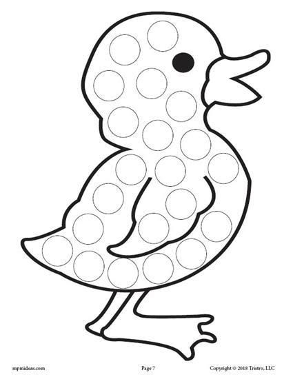 Do A Dot Art Coloring Pages - Coloring Home Dot Marker Printables, Dot Marker Activities, Preschool Art Projects, Do A Dot, Spring Preschool, Art Worksheets, Free Printable Art, Dot Markers, Hapkido