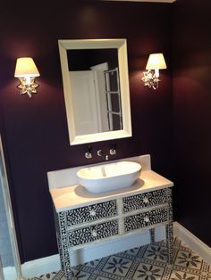 Victorian Terrace Bathroom, Mediterranean Bathroom Design Ideas, Bathroom Victorian, Mediterranean Bathroom, Tree Interior, Cotton Tree, Guest Bedroom Design, Downstairs Toilet, Farrow And Ball