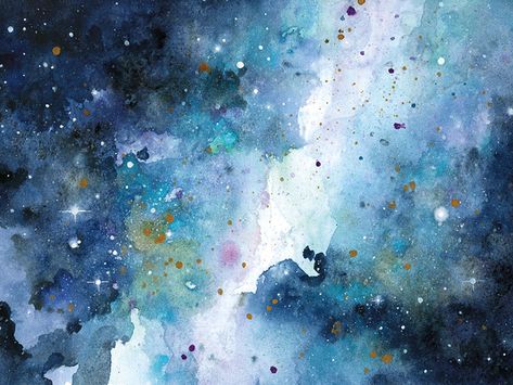 Je vous présente dans cet article les 5 couleurs que j’aime utiliser pour peindre un joli ciel étoilé ou une galaxie à l’aquarelle.   Le bleu indigo ou bleu d’Indanthrène J’aime utiliser des bleus sombres et profonds pour représenter l’espace et son absence de lumière. Le bleu reste pour cela une couleur plus subtile que … Celestial Painting, Creative Inspiration, Constellations, Scrapbooking, Abstract Artwork, Paintings, Illustrations, Drawings, Design