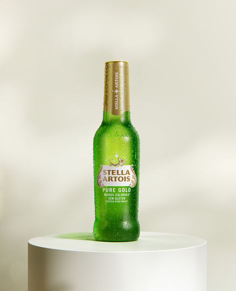 Golden Rice, Stella Artois, Pure Gold, Visual Effects, Key, Pure Products, Gold, Design