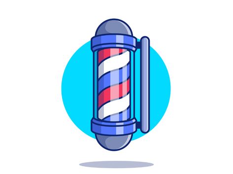 barbershop! 💈💇🏻✂️ on Behance Barber Illustration, Barber Cartoon Art, Barber Doodle, Barber Icon, Rick And Morty Poster, Aphmau Fan Art, Vector Icons Illustration, Swag Cartoon, Marvel Wallpaper