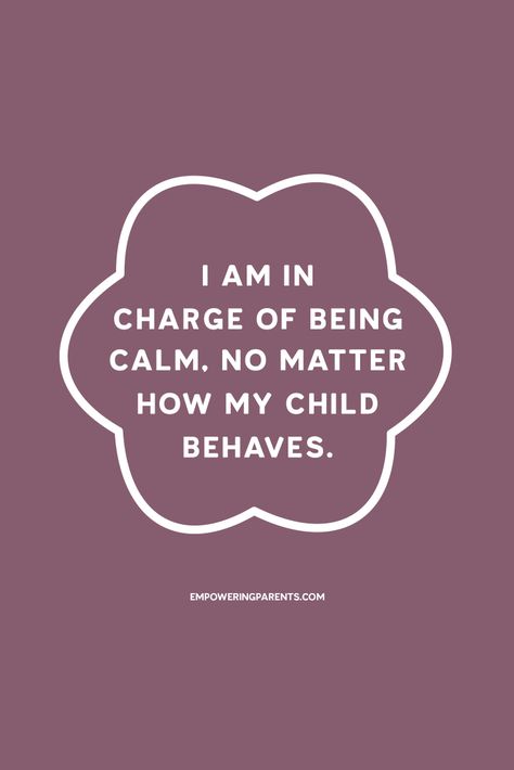 I am in charge of being calm, no matter how my child behaves. | 25 Mantras for Moms #parenting Pregnant Tips, Empowering Parents, Confidence Kids, Pumping Moms, Parenting Inspiration, Mindful Parenting, Smart Parenting, Mentally Strong, Gentle Parenting