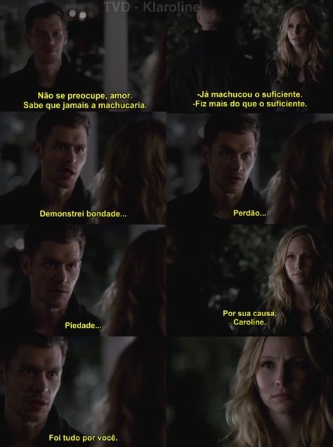 É incrível como o Klaus é cadelinha da Caroline Caroline E Klaus, Klaus Mickelson, Klaus E Caroline, Tvd Caroline, Tvd Universe, Klaus Mikaelson, Best Series, The Vampire, Shadowhunters