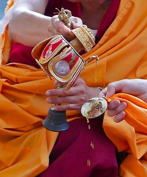 Centuries-old Tibetan Buddhist rituals at Wisdom Hall, Kechara Forest Retreat. Buddhist Rituals, Forest Retreat, Prayer Flags, Tibetan Buddhist, Dalai Lama, Buddhism, Forest, Mask, In This Moment