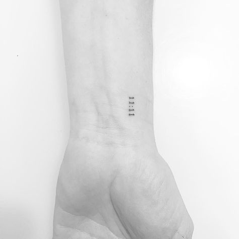 11 11 Tattoo, Wrist Tatoo, Small Wrist Tattoo, Courage Tattoos, Jonboy Tattoo, Heart Tattoo Wrist, J Tattoo, Tiny Tattoos For Women, Tiny Heart Tattoos