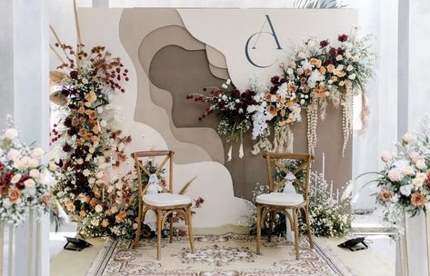 Dekor Lamaran Aesthetic, Decor Lamaran Simple, Pelaminan Aesthetic, Backdrop Engagement Simple, Decor Tunangan, Dekor Engagement, Backdrop Lamaran, Dekor Pelaminan, Dekor Lamaran