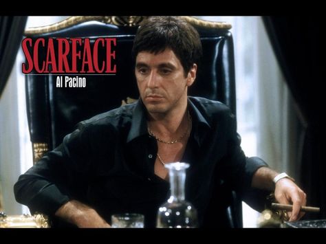 Scarface Nicholas Cage Face, Old School Movies, Movies Wallpaper, Oliver Stone, Jean Reno, Tony Montana, Michelle Pfeiffer, Anthony Hopkins, John Travolta