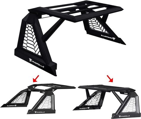 Amazon.com: Armordillo USA 8710975 CR-X Modular Adjustable Chase Rack Roll Bar with Roof Rack Basket & 2X LED Light Bars - Matte Black Fits Full Size Pickup Truck : Automotive Roof Rack Basket, Full Size Pickup Truck, Bed Parts, Cargo Rack, Rolling Bar, Nissan Frontier, Jeep Gladiator, Led Light Bars, Truck Accessories