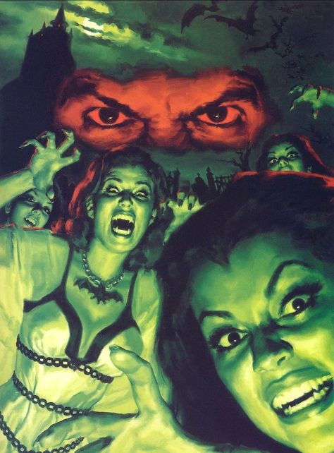 Arte Heavy Metal, Horror Artwork, Retro Horror, Horror Posters, Pulp Art, Horror Film, Horror Comics, Vintage Horror, Classic Horror