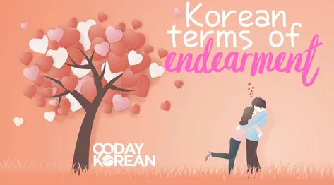 Korean Terms of Endearment - Your Lovey Dovey Guide Words Of Endearment, Korean Vocabulary, Language Korean, Cute Nicknames, Korean Phrases, Terms Of Endearment, Learning Korean, Vocabulary List, Immediate Family