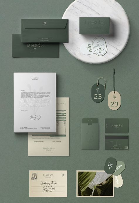 Corporate Identity Design, Hotel Branding, Stationary Design, Interaction Design, Corporate Design, Brand Identity Design, 로고 디자인, Branding Inspiration, Brand Colors