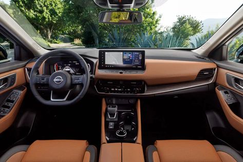 2024 Nissan Rogue: New Styling, Trim Level Overview, Google Built-In, Starting MSRP & More Nissan Rogue Interior, New Nissan, Exterior Makeover, Interior Pictures, X Trail, Roof Rails, Surprising Facts, Nissan Rogue, Apple Car Play