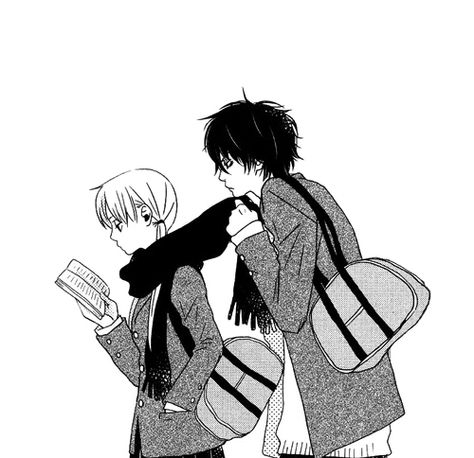 Shizuku Mizutani, Charlotte Anime, My Little Monster, Real Anime, Manga Couple, Romantic Manga, Manga Panels, Shoujo Manga, Anime Couples Manga