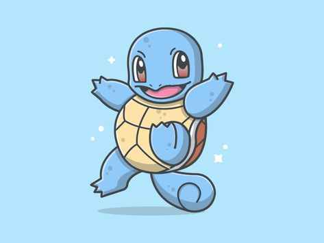 Pokemon Fan Art Squirtle, Pokemon Squirtle Drawing, Squirtle Pokemon Art, Squirtle Drawing, Squirrel Pokemon, Squirtle Tattoo, Pokémon Squirtle, Squirtle Squad, Cute Pokemon Art