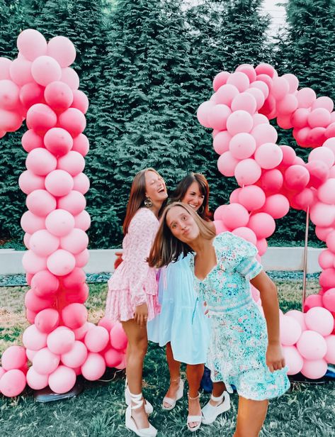 Preppy Bday, Pink Birthday Theme, Birthday Breakfast Party, Preppy Birthday, Its My Bday, Preppy Party, Sleepover Birthday Parties, Birthday Goals, Cowgirl Birthday Party