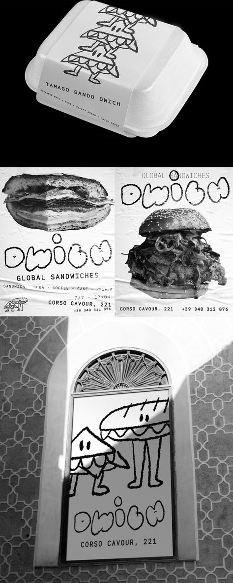 DWICH - GLOBAL SANDWICHES on Behance Sandwich Packaging, Graphic Design Product, Design Product, Interactive Design, Label Design, Creative Work, Product Design, Logo Branding, Brand Identity