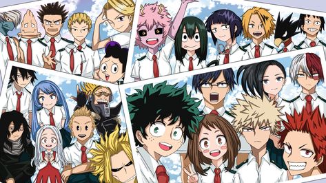 Memories Of MHA All Mha Characters, Happy 4th Anniversary, Circus Characters, My Hero Academia Tsuyu, Mha Characters, Anime Character Names, Class 1 A, Minor Character, Horror Music