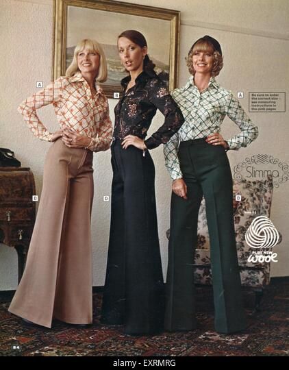 1970s UK Womens Fashion Catalogue/ Brochure Plate Stock Photo - Alamy 1970s Fashion Women Outfits, Uk Womens Fashion, 70s Fashion Women, 60s Fashion Women, 1970s Fashion Women, 1970 Fashion, Patti Hansen, 1970s Women, Fashion 1970s