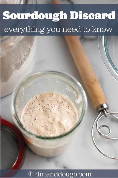 What is sourdough discard? How can it be used? How do you store it? Everything you need to know about a sourdough starter discard. Feasting At Home, Whole Grain Flour, Sourdough Starter Recipe, Wild Yeast, Bread Pizza, Sourdough Discard, Starters Recipes, Sourdough Recipes, White Flour