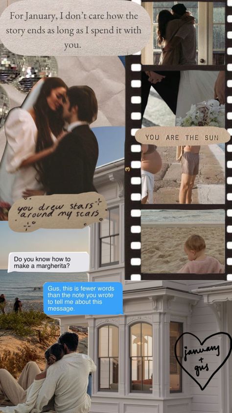 Gus And January Beach Read Fanart, January And Gus, Gus And January, Sun Aesthetic, Emily Henry, Bookish Stuff, Beach Read, You Are The Sun, Fav Books