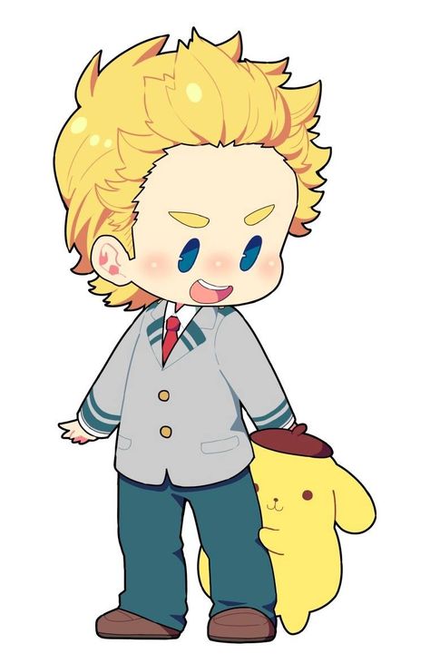 Chibi My Hero Academia, Chibi Mha, Chibi Mha Characters, Chibi Anime Characters My Hero Academia, Mha Cute Chibi, Mirio Togata, Dibujos Anime Chibi, Anime Maid, Anime Pixel Art