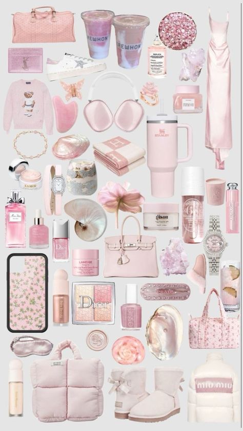 Pink Items, Pink Lifestyle, Pretty Pink Princess, Perfect Skin Care Routine, Pink Life, Top Makeup Products, Pretty Skin Care, Skin Care Items, Pink Girly Things