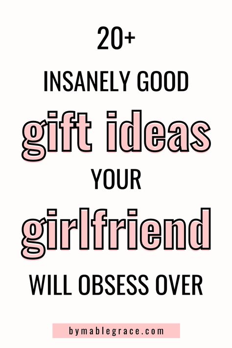 20+ Insanely Good Gift Ideas Your Girlfriend Will Obsess Over Gifts For You Girlfriend, Gifts To Get Girlfriend, What To Get Your Girlfriend Gift Ideas, Best Gifts For Your Girlfriend, Couple Gift Ideas For Girlfriend, Cute Ideas For Girlfriend Birthday, Homemade Christmas Gifts For Gf, Gifts To Get My Girlfriend, Perfect Gifts For Girlfriend