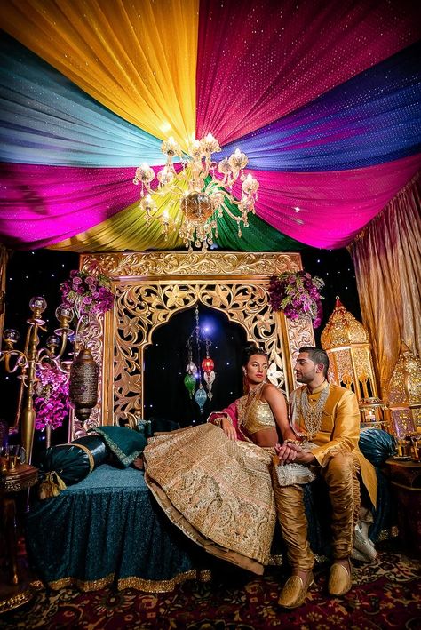 Arabian Prom Theme, Alladin Themed Wedding, Arabian Nights Gala Theme, Arabian Nights Dance Theme, Arabian Night Wedding, Arabian Theme Wedding, Aladdin Quinceanera Theme, Arabic Night Party Ideas, Aladdin Themed Wedding