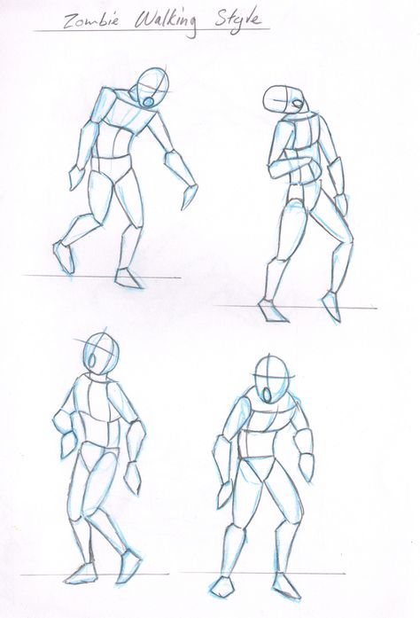 Zombie Stance Reference, Zombie Anatomy Drawing, Zombie Base Drawing, Zombie Apocalypse Pose Reference, Zombie Pose Reference Drawing, Zombie Poses Drawing, Zombie Drawing Reference, Zombie Pose Reference, Animatic Ideas