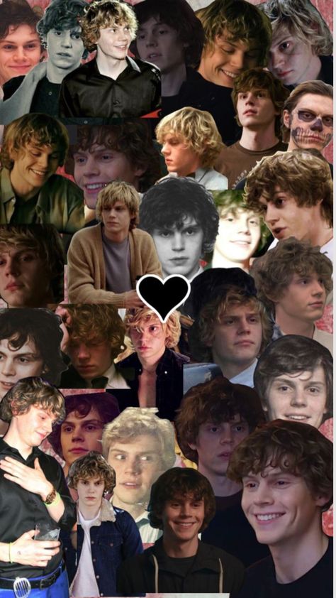 Evan Peters Background, Mens Makeup, Peter Evans, Evan Peters American Horror Story, Tate And Violet, American Horror Story 3, Tate Langdon, Evan Peters, Horror Story