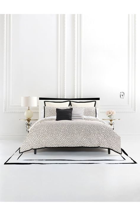 Twin Bedding Sets | Nordstrom Kate Spade Bedroom, Traditional Decor Southern, Neutral Decorative Pillows, Kate Spade Bedding, Cotton Comforter Set, Pillows Decorative Diy, Unique Bedding Sets, White Decorative Pillows, Bedroom Redo