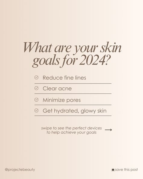 It's a new year and we are here to help hold you ACCOUNTABLE for your skin goals! 🌟✨ ⁠ ⁠ What are your skin goals this year? Share with us below! 💪🎯 And don't forget to grab one of these tools to help you for up to an additional 20% off now! Skin Care Goals Aesthetic, Skin Clinic Instagram Feed, Hair Social Media Posts, Hair Content, Bday Party Kids, Spa Marketing, V Hair, Skin Facts, Skin Goals