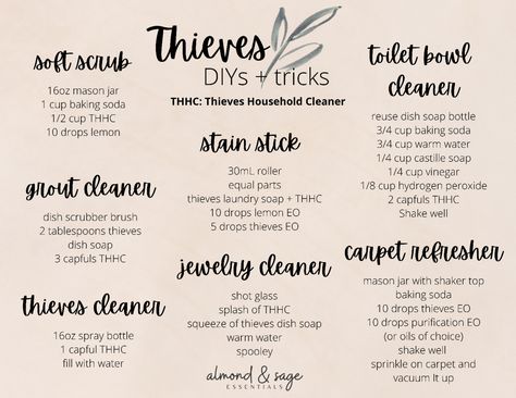 Diy Thieves Oil, Thieves Dish Soap Hack, Diy Thieves Cleaner, Diy Dish Detergent, Thieves Cleaner Recipe, Thieves Cleaning, Diy Dishwasher Detergent, Laundry Stripping, Thieves Oil