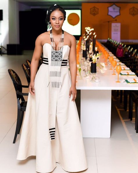 Nomzamo Mbatha Style Xhosa Outfits, Xhosa Traditional Dresses, Xhosa Wedding, Xhosa Traditional Attire, Xhosa Attire, South African Traditional Dresses, African Dessert, African Traditional Wear, African Attire Dresses