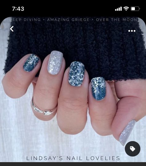 What Is Color Street, Mani Inspiration, Sticker Nails, Mani Ideas, Nail Color Combos, Winter Manicure, Deep Diving, Nails Winter, Street Nails