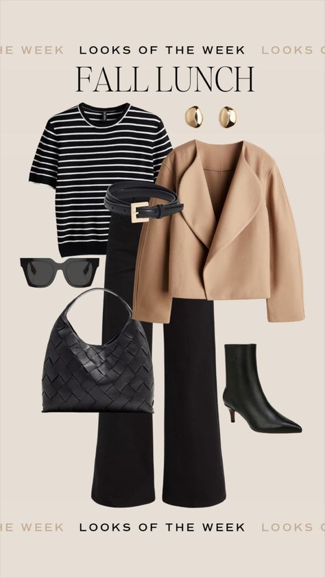 cellajaneblog's STYLED BY BECKY Collection on LTK Fall Lunch Outfit, Work Lunch Outfit, Fall Fashion Outfits Classy, Minimalist Outfits Women, Chic Mom Outfits, Fall Lunch, Lunch Outfit, Fall Workwear, Outfit Formulas