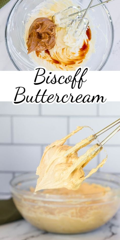 Biscoff Cookie Butter Buttercream that will transform your cakes, cupcakes, and cookies into a flavor-packed, melt-in-your-mouth experience. via @nmburk Biscoff Buttercream, Biscoff Cookie Butter, Biscoff Cookies, Cookie Butter, Cupcake Recipe, Fruit Jam, Cupcake Frosting, Recipe Community, Most Popular Recipes