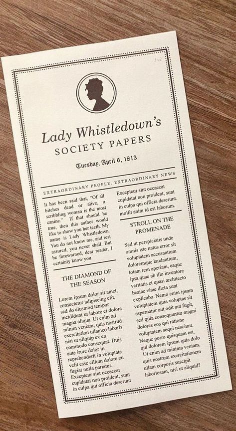 Lady Wishtledown Letter, Lady Whistledown Aesthetic, Bridgerton Printable, Lady Whistledown Society Paper, Bridgerton Dance Card, Jane Austen Invitation, Bridgerton Bullet Journal Theme, Debutante Party, Bridgerton Lady Whistledown Paper