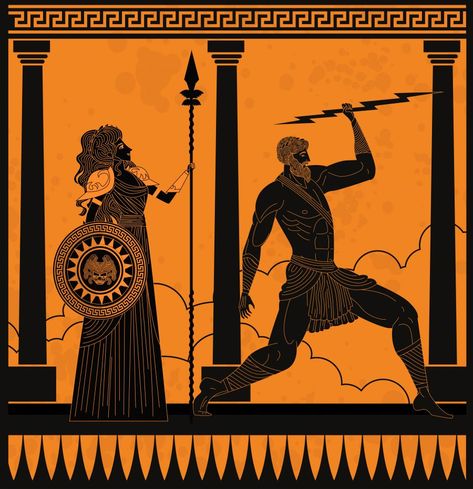 Ancient Greek Paintings Mythology, Greek Mythology Mural, Elysium Greek Mythology, Greek Illustration Design, Ancient Greek Illustration, Greek Paintings Mythology, Greek Mythology Vase, Greek Mythology Pattern, Greek Mythology Art Ancient Greece