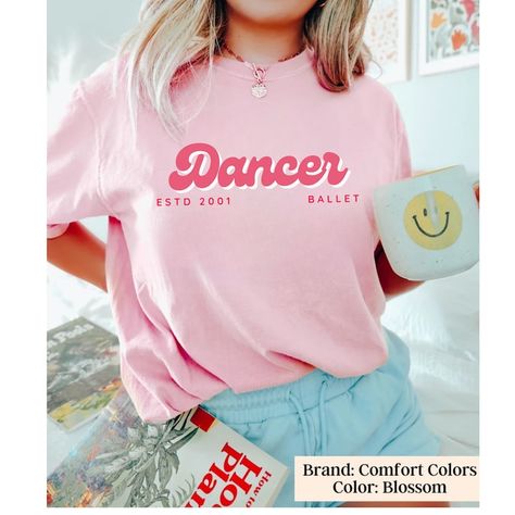 Dance Shirt, Custom Dancer T Shirt, Comfort Colors Dance Shirt, Personalized Dance Style, Gift for Dance Lover, Present for Dance Teacher - Etsy Dance Career, Dancer Shirt, Dance Aesthetic, Dance Teacher Gifts, Dance Shirt, Dance Style, Dance Lover, Dance Tops, Dance Shirts