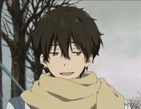 I love Oreki's smirk Black Manga Aesthetic, Black Manga, Studio Ghibli Background, Manga Aesthetic, Anime Smile, Best Anime Couples, Cool Anime Pictures, Anime Couples Drawings